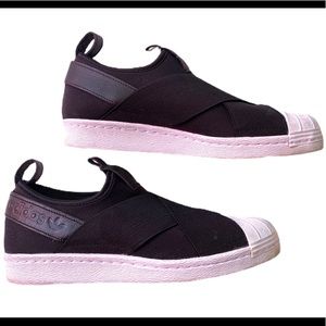 Women’s Adidas Superstar Slip On Shoes